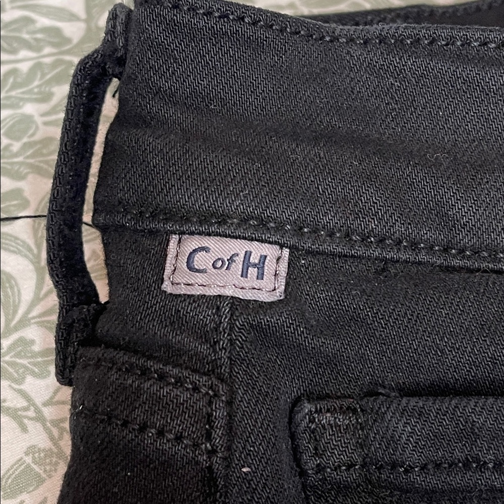 Citizens Of Humanity Black Isola Cropped Jeans Size 32 - Picture 4 of 7